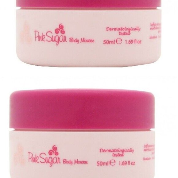 2 Pink Sugar Body Mousse 5 Aquolina PINK SUGAR Purse Sprays All New and Sealed - Picture 3 of 9